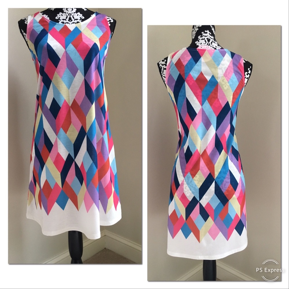 🔥BNWT🔥Diamond Print Dress by Wanna B Size S